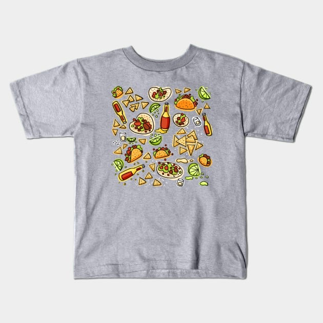 Tex Mex Kids T-Shirt by royal_ten